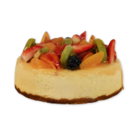 Local Farm Seasonal Fresh Fruit Vanilla Bean Cheesecake