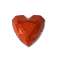 Passion Fruit Pate de fruit with bitter Chocolate Ganache