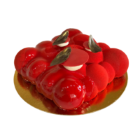 Raspberry Chocolate Mousse Cake