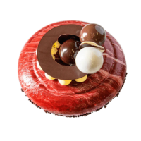 Raspberry Mousse Gateau