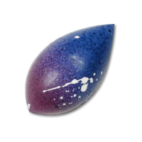 Rose Marshmallow with Blueberry Ganache